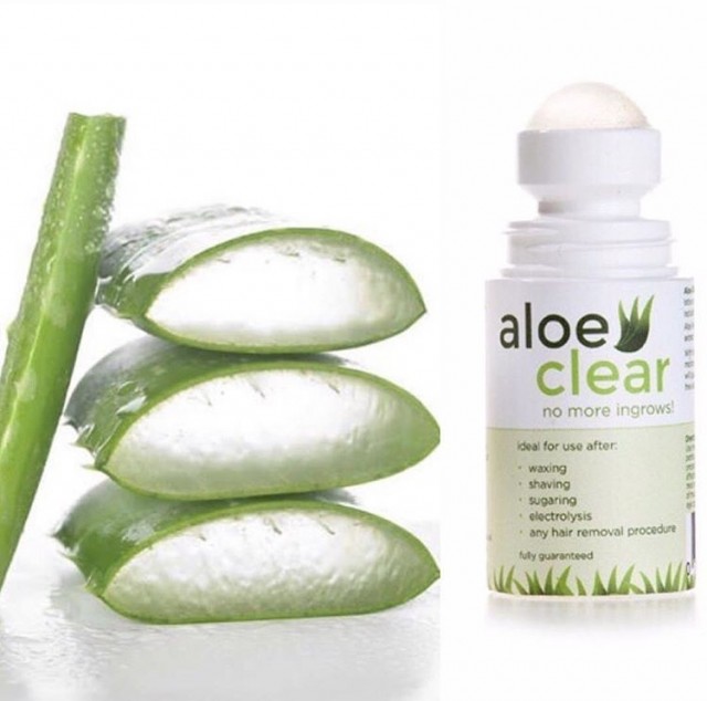 Aloeclear roll-on mot inngrodde hår 60ml.